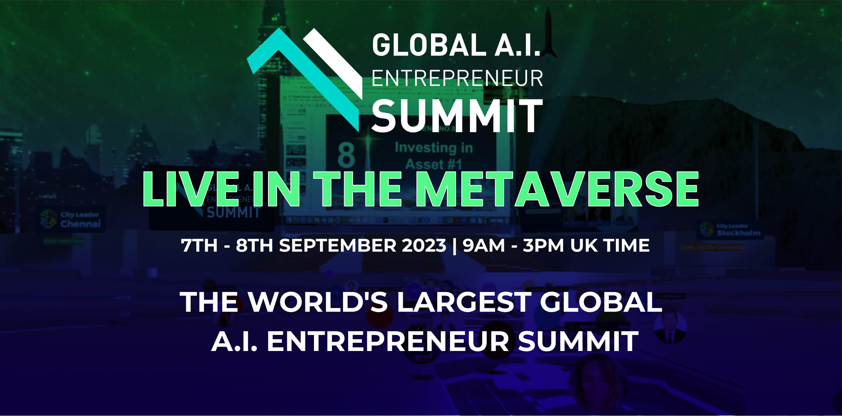 JOIN THE Global A.I. Entrepreneur Summit